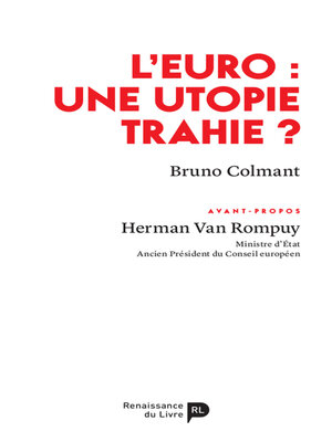 cover image of L'euro